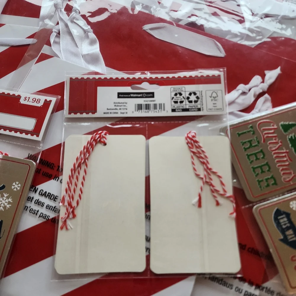 Holiday Gift Bags And Tags